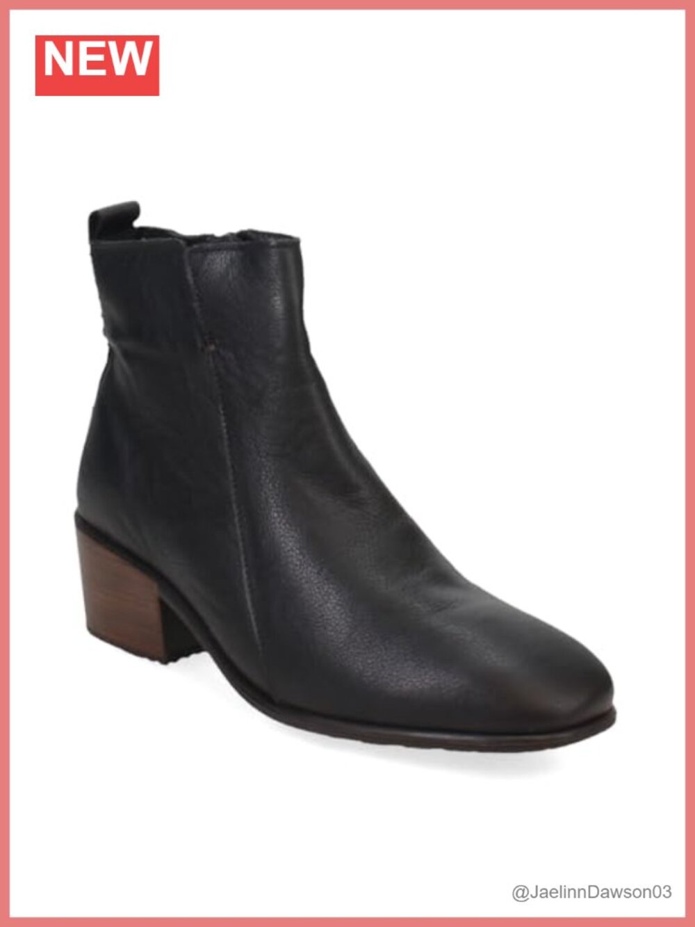 Leather Ankle Boots with Arch Support Zipper Closure Comfortable Women's